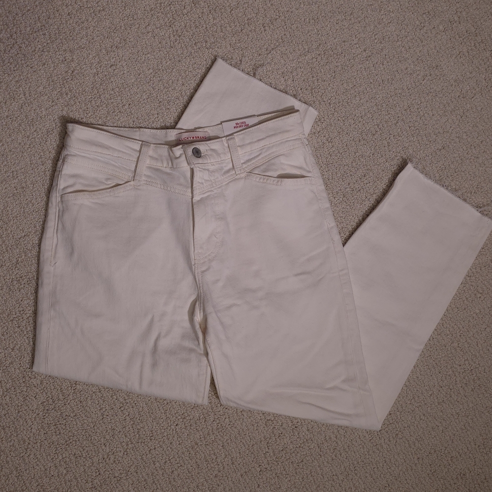 Lucky Brand 90s High Rise Crop Jeans - Picture 4 of 7